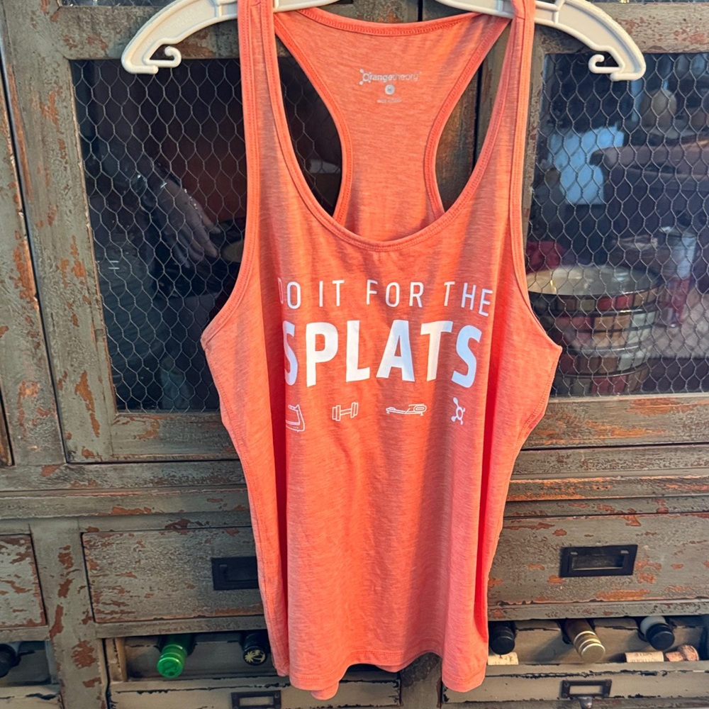 Orangetheory Vibrant Orange Tank Top
